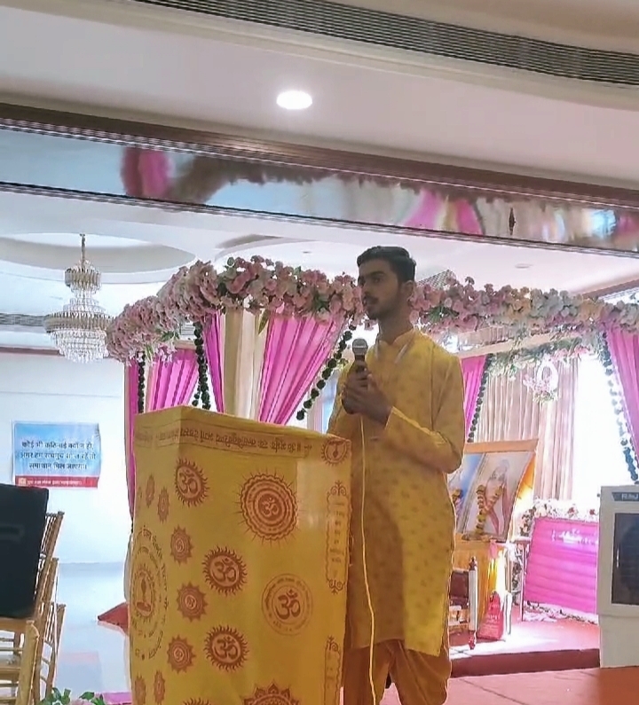Anchoring at Chaitanya Youth Fest